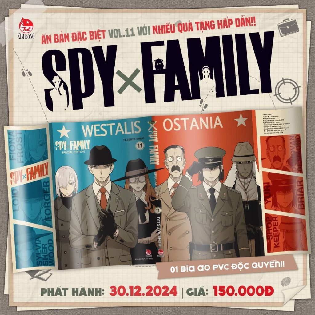 Spy x Family VARIANT Vietnam "Nostalgia" e gadget